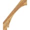 Ekena Millwork 4"W x 32"D x 40"H Imperial Rough Sawn Knee Brace, Western Red Cedar BRC04X32X40IMP00RWR - alternate 2